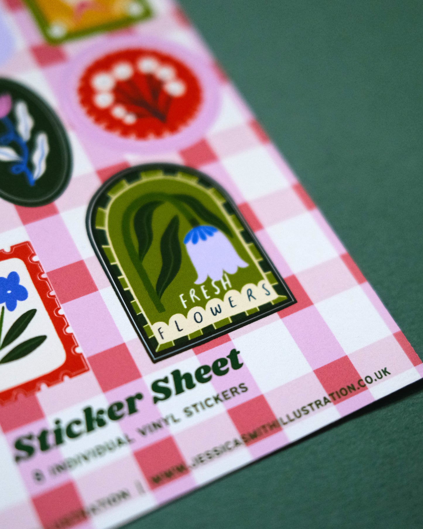 Stamp Sticker Sheet