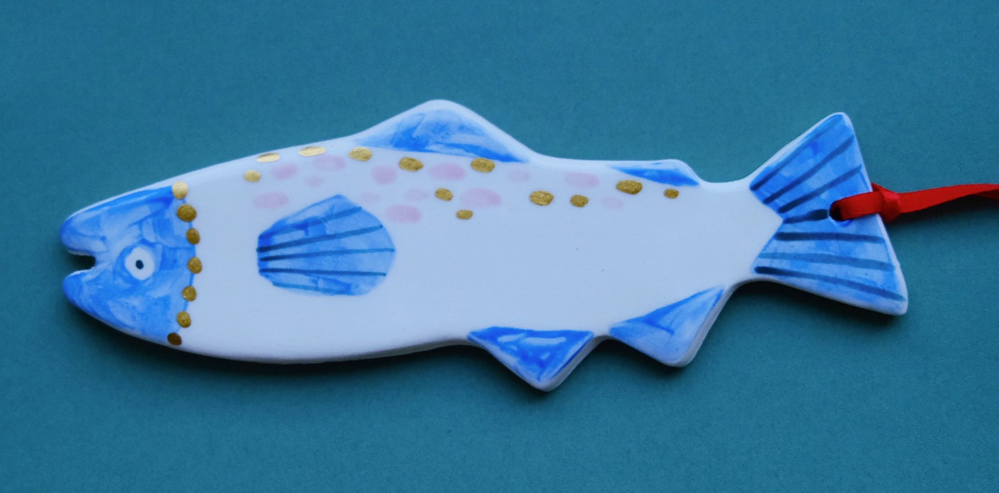 White Fish, Ceramic Decoration