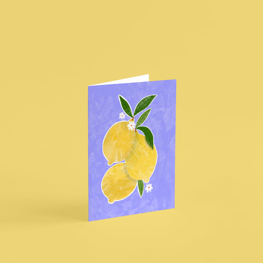 Lemons, Greetings Card