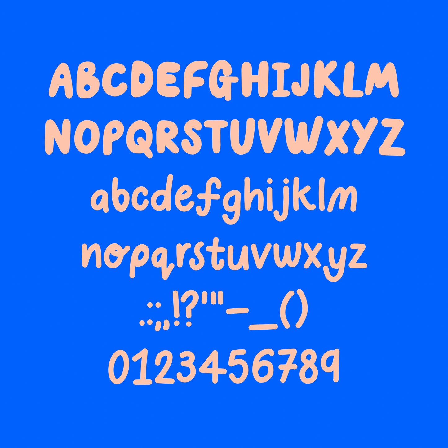 Lolly Typeface - Commercial License