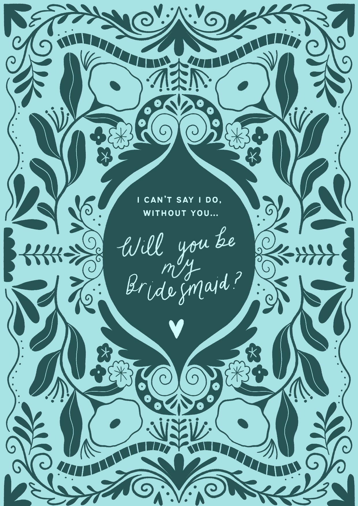 Will you be my Bridesmaid? - Symmetry