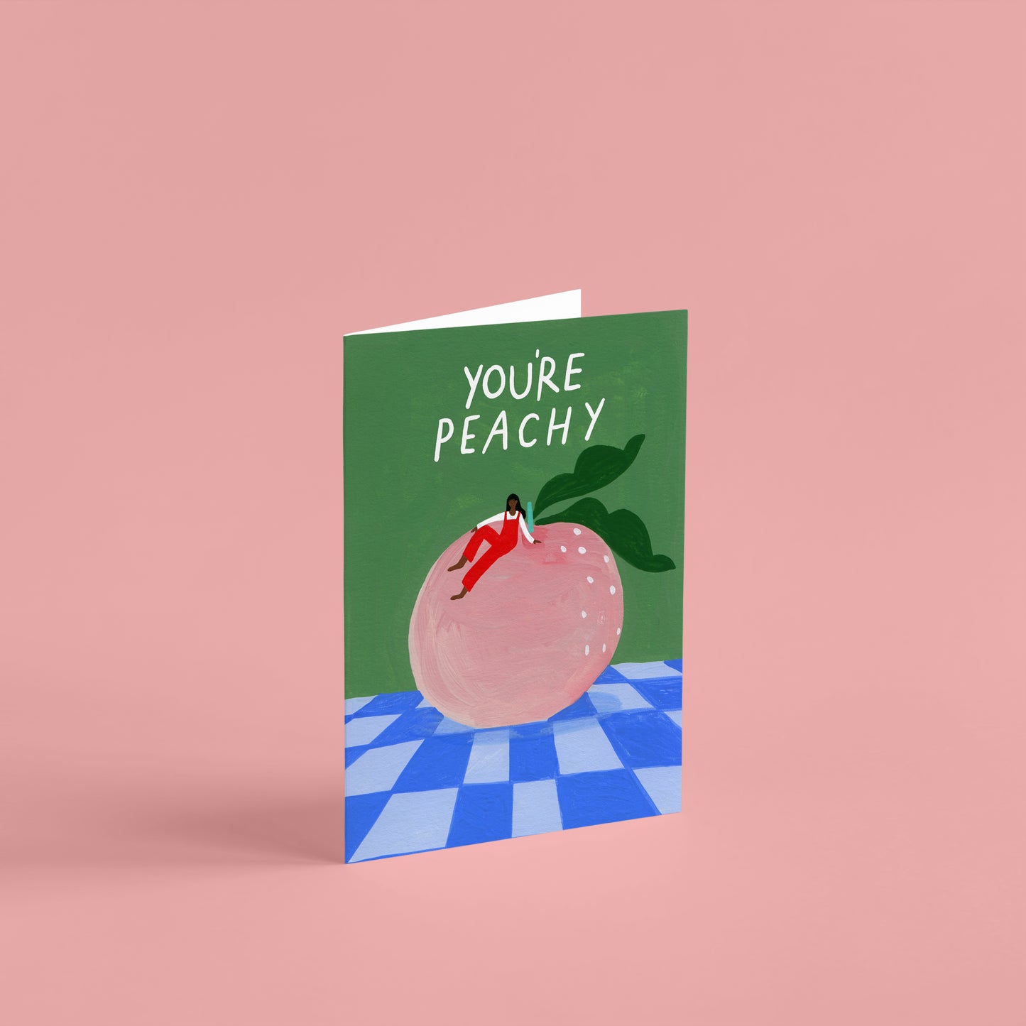 You're Peachy, Greetings Card